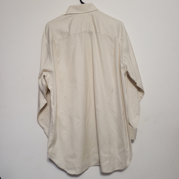 ROBERT TALBOTT Cream Collar button down shirt - Picture 2 of 6